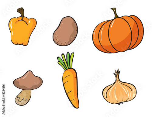 various vegetables