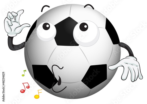 a football