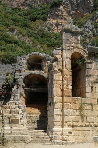 Wallpaper Mural Ancient amphitheater in Myra, Turkey  Torontodigital.ca
