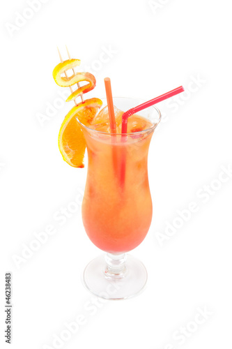 Orange dollar cocktail