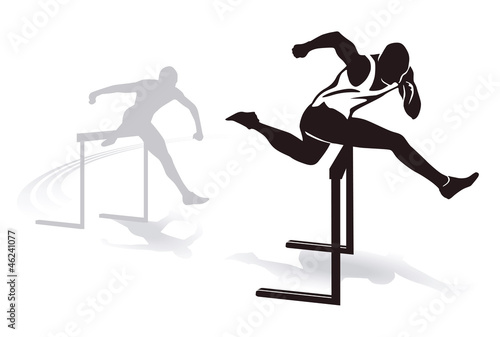 Hürdenlauf Sprint