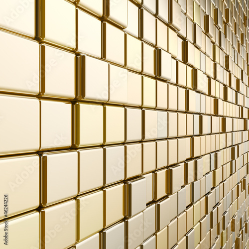 Wallpaper Mural Gold mosaic Torontodigital.ca