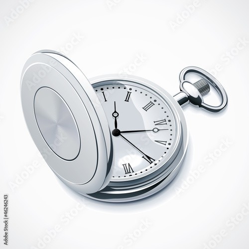 Vector pocket watch