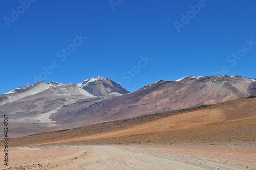 Piste en Bolivie.