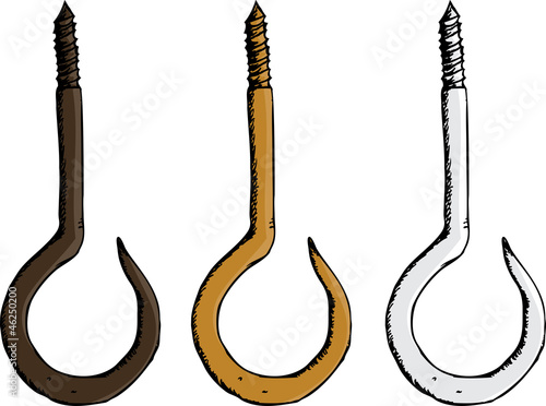Decorative Screw Hook
