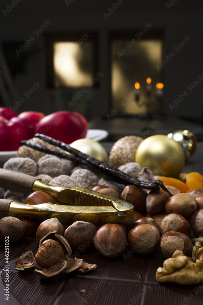 healthy xmas food nuts and dried fruits healthy xmas food nuts and dried fruits