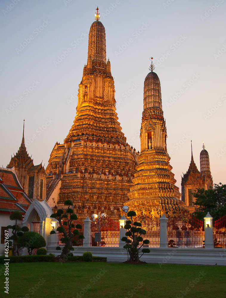 Fototapeta premium Wat Arun, Bangkok, Tajlandia