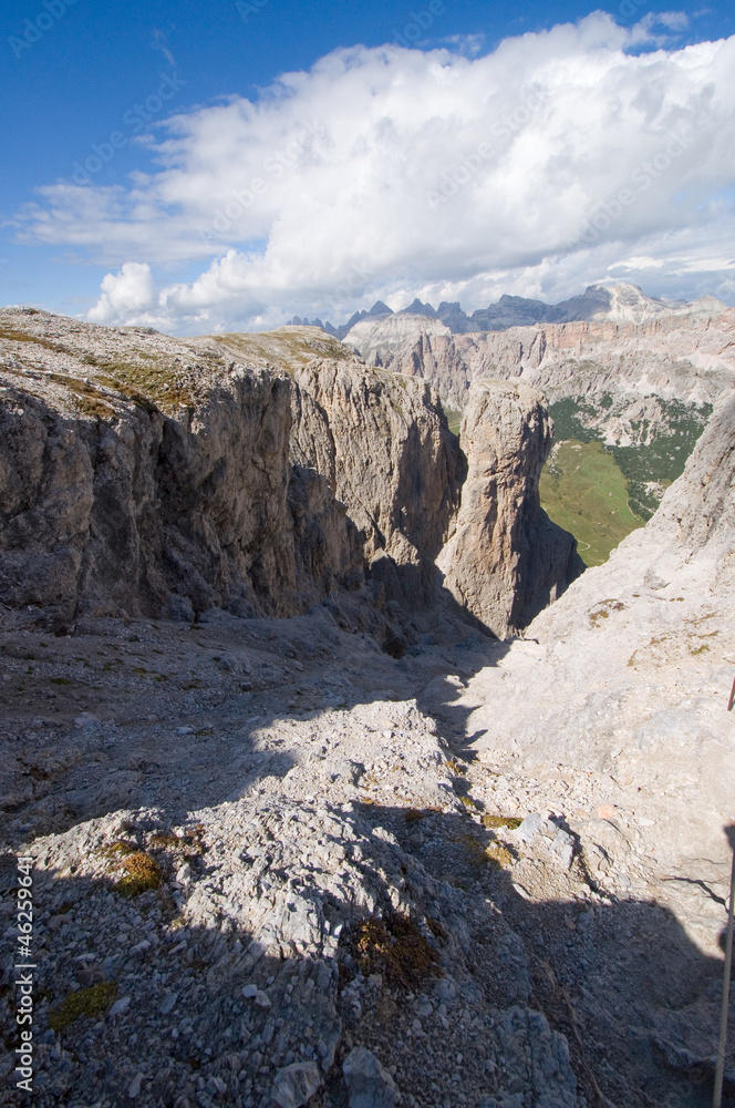 Sellagruppe und Puezgruppe - Dolomiten - Alpen