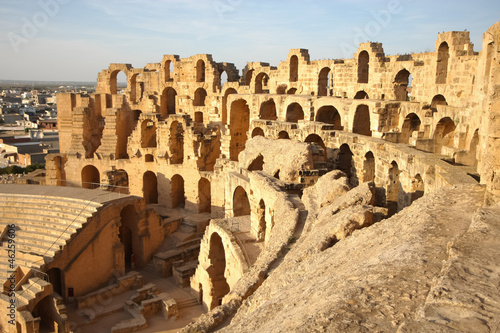 El Djem Amphitheatre in Tunisia