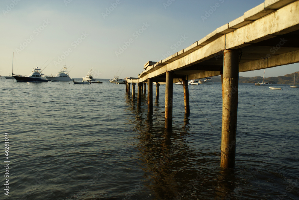 Muelle en Costa Rica