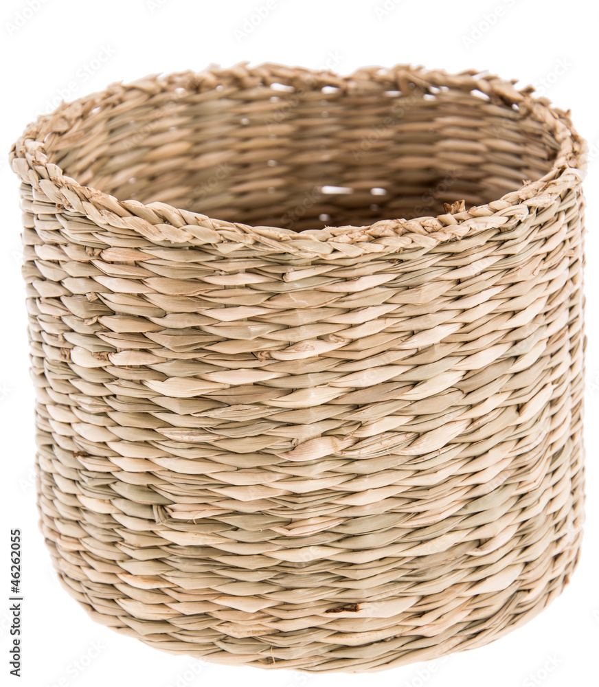 Small Basket on white Small Basket on white