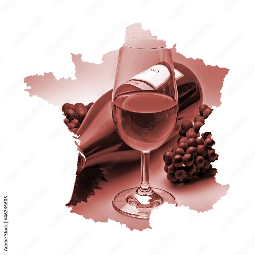 Les vins rouges de France