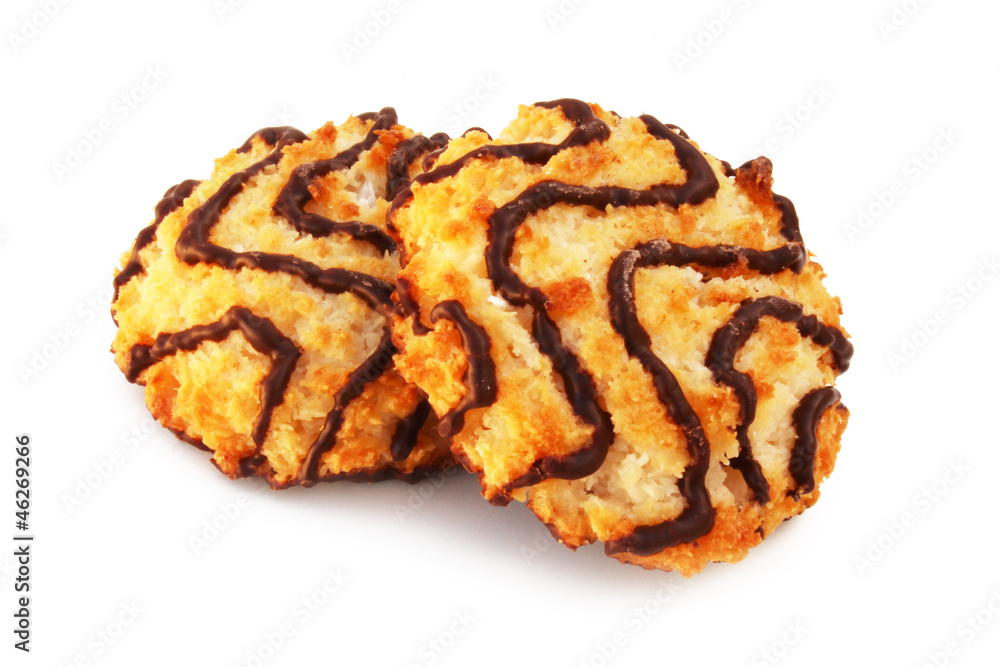 Biscuit noix de coco et chocolat Biscuit noix de coco et chocolat