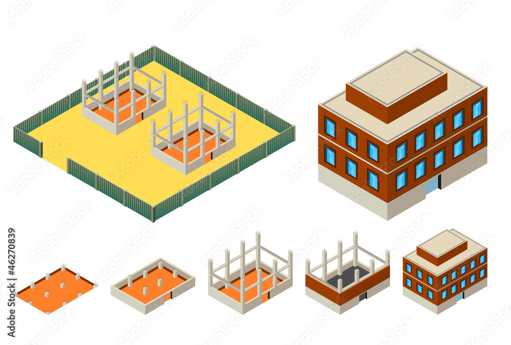 Isometric construction