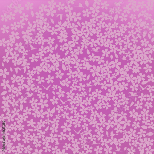 桜　パターン　背景