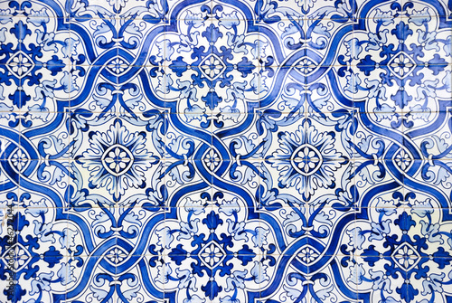 Portuguese tiles, Azulejos photo