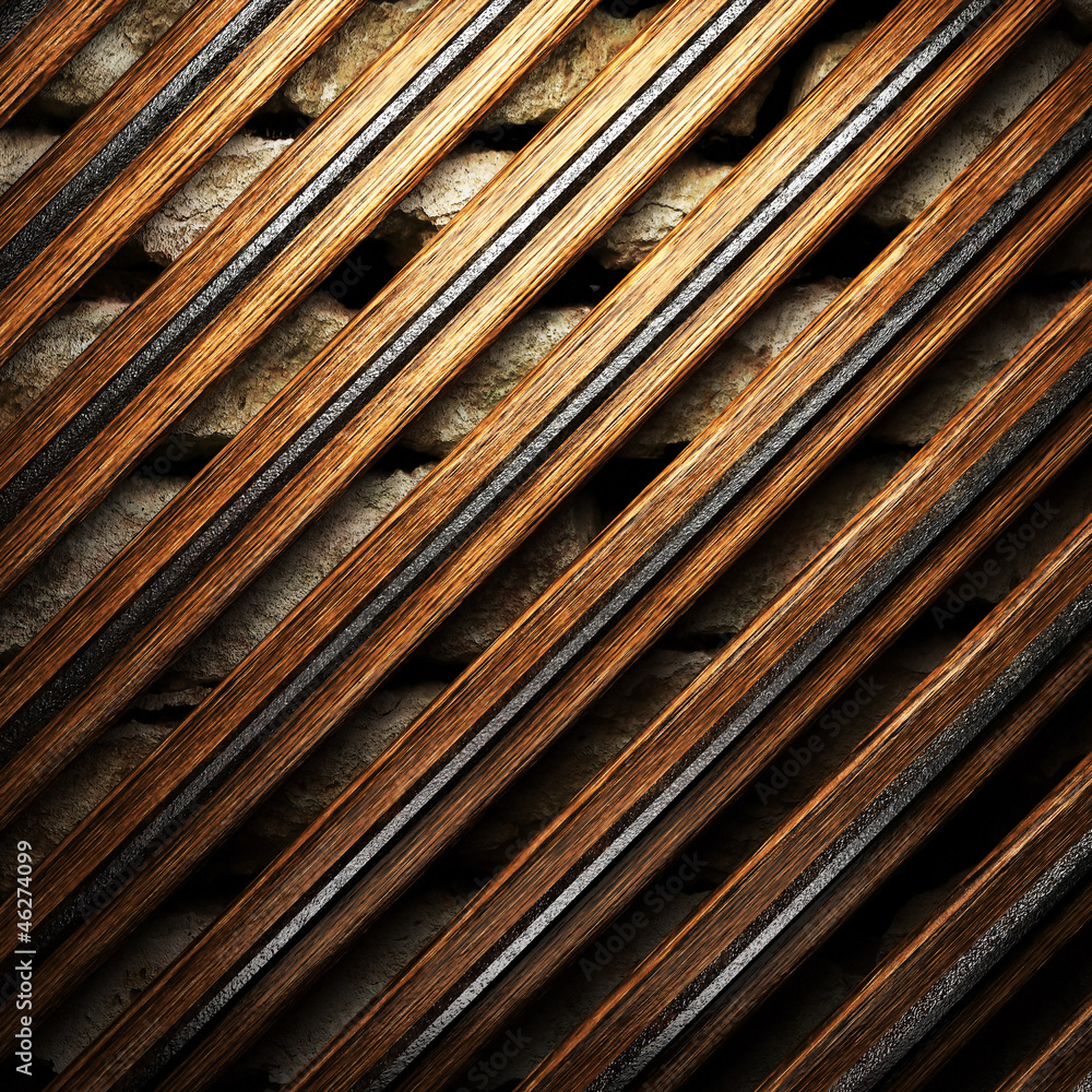 wood on wall wood on wall
