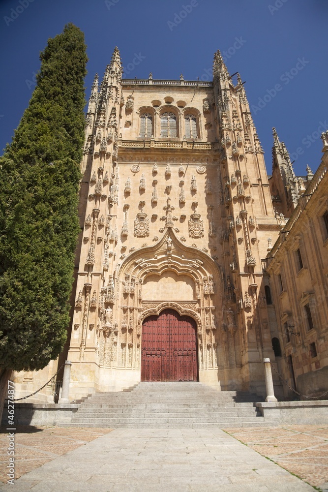 side door of Salamanca cathedral