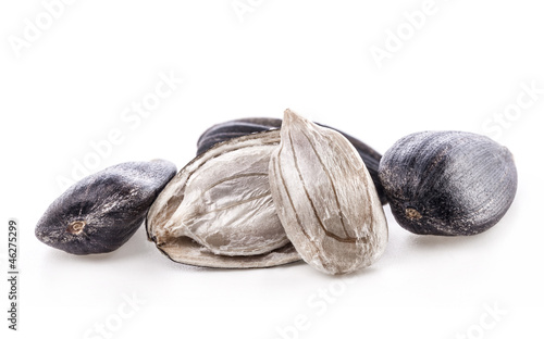 Wallpaper Mural Sunflower seeds isolated on white background Torontodigital.ca
