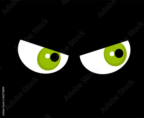 Eyes in darkness