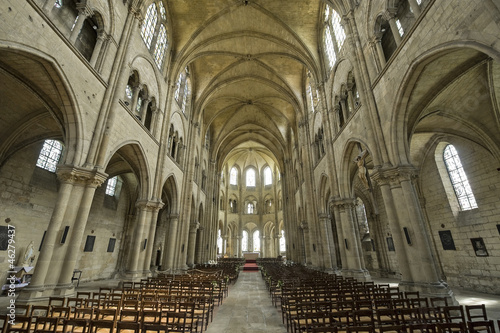 Saint-Leu  Picardie  - Gothic church interior