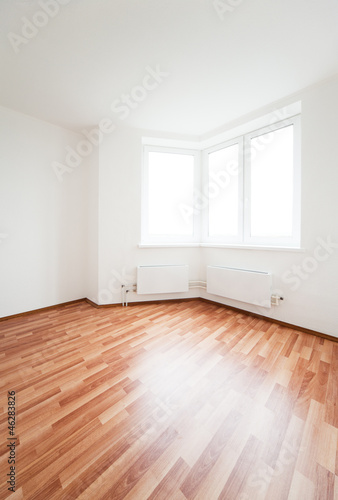 empty room with window