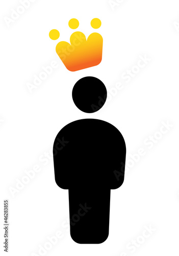 VIP man icon
