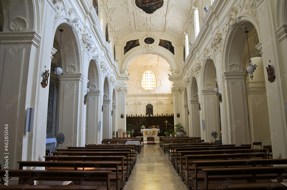 Church of Carmine. Nardò. Puglia. Italy.