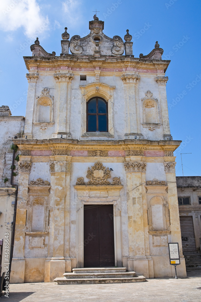 Church of St. Trifone. Nardò. Puglia. Italy.