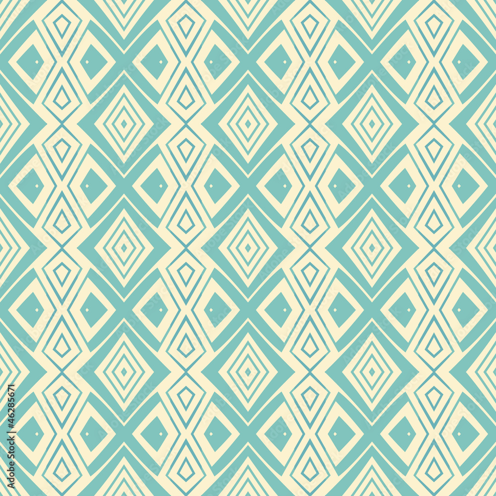 ethnic modern geometric seamless pattern ornament