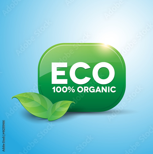 Eco - organic button