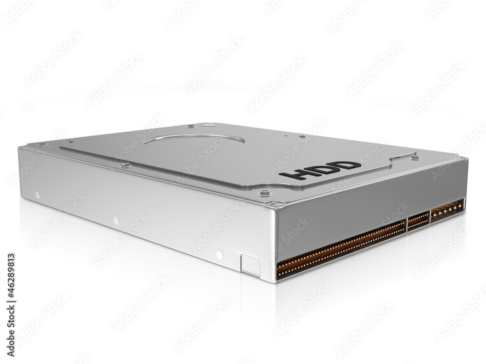 Hard Disk Drive isolated on white background Hard Disk Drive isolated on white background