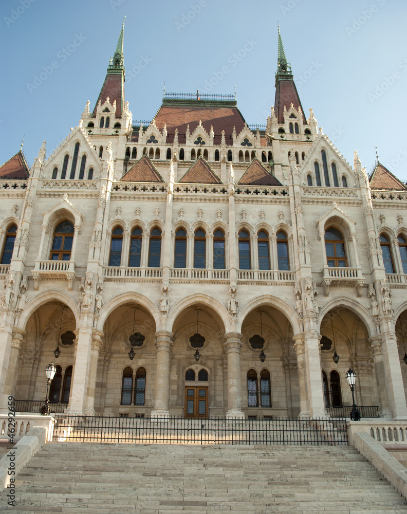 The Parliament of Budapest (Hungary)