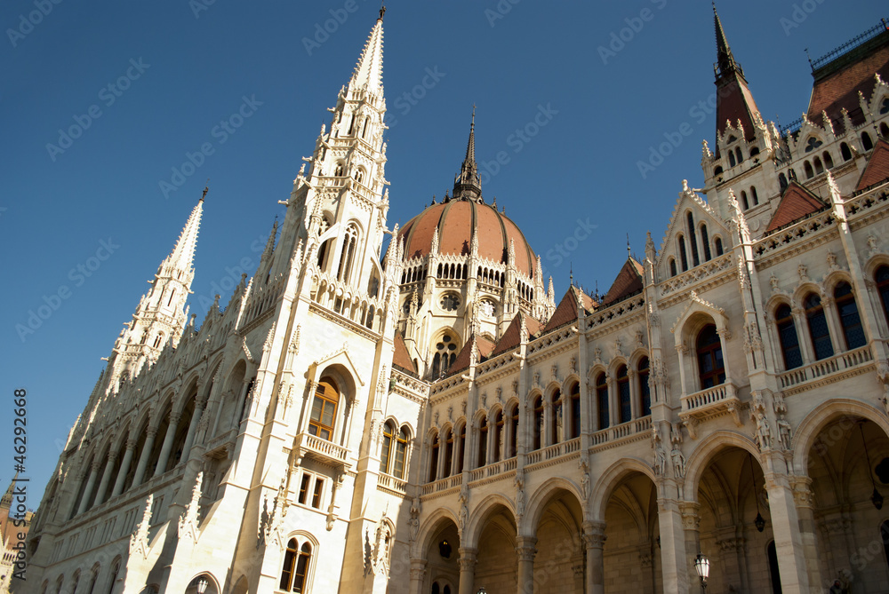 The Parliament of Budapest (Hungary)