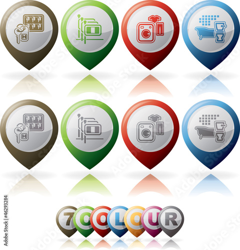 Hotel Related Icons