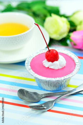 Wallpaper Mural fancy cup cake set for wedding and coffee break time Torontodigital.ca