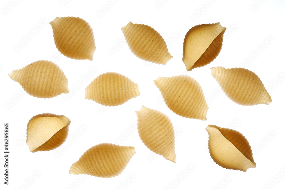Fototapeta premium Gnocchi Muschelnudeln