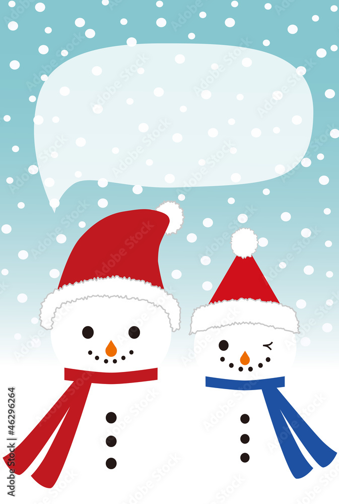 Snowman ゆきだるま Snowman ゆきだるま