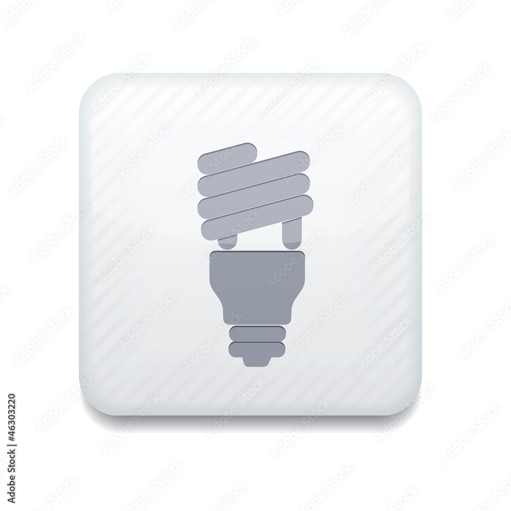 Vector white light bulb icon. Eps10. Easy to edit Vector white light bulb icon. Eps10. Easy to edit