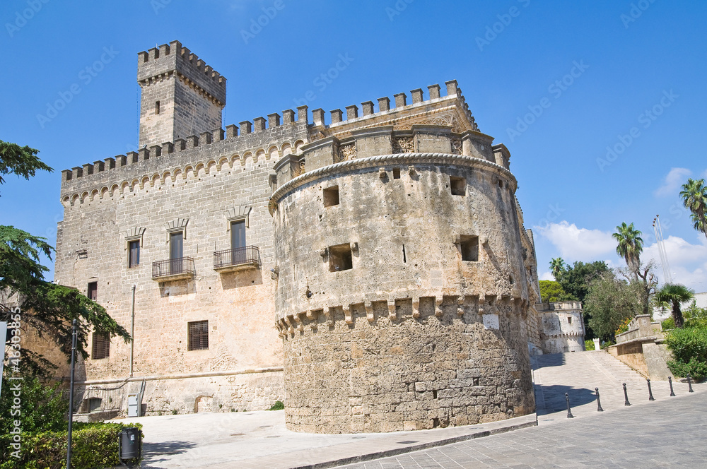 Acquaviva castle. Nardò. Puglia. Italy.
