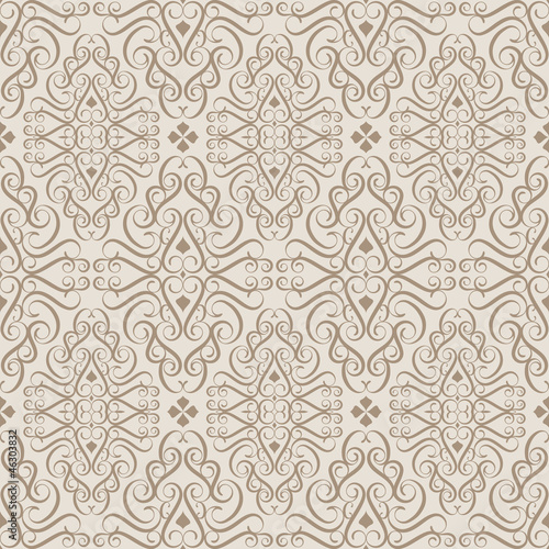 Beige wallpaper pattern
