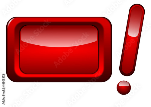 glossy vektor button