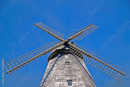 An old windmill  flour production