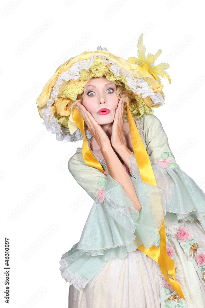 Φωτογραφία portrait of a woman in lady costume