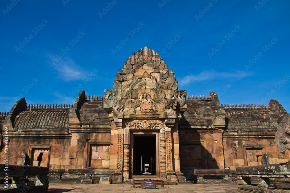Panomrung sanctuary ,The famous Khmer art sanctuary in Thailand
