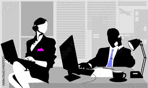 day meeting in the office