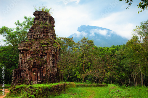 My Son ruins of old Champa Kingdom in Vietnam