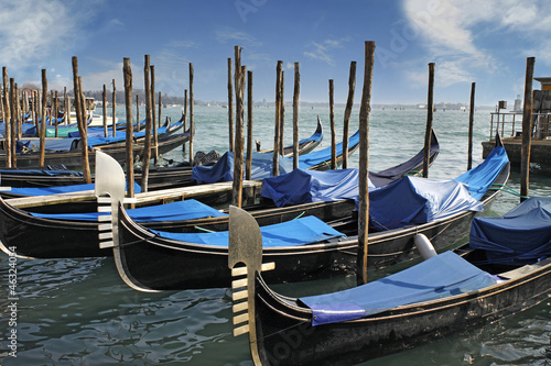 Venetian gondolas © smuki