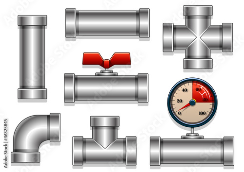aluminum pipes collection