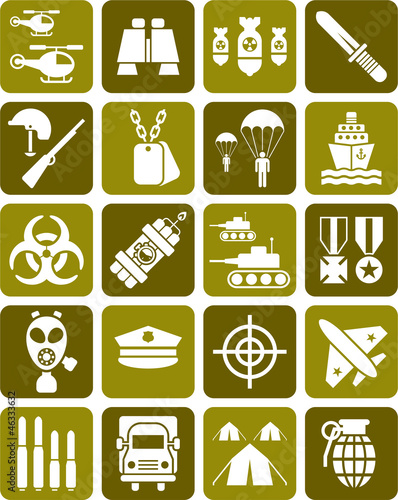 Military icons